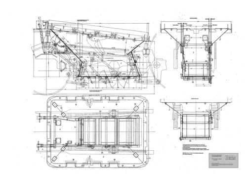 Aschkasten Baureihe 01.10 Modellbauzeichnung