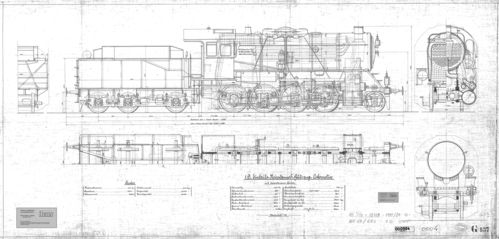 K.P.E.V. Güterzuglokomotive pr. G 8.2 – Ansichten