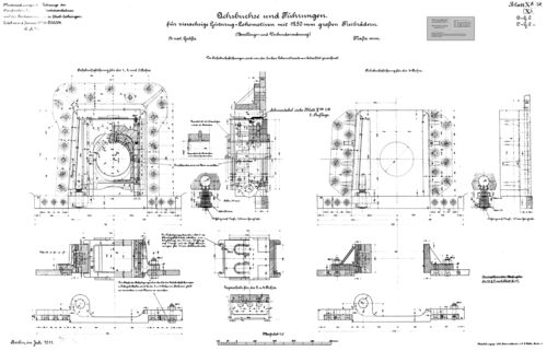 K.P.E.V. Güterzuglok Gattung  G 7 – Achsbuchsen nach Blatt X d 1a