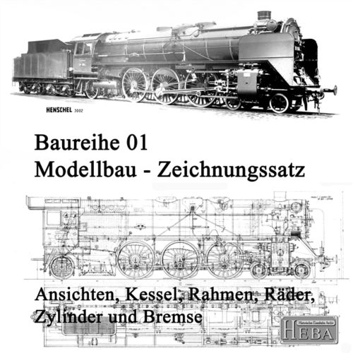 Baureihe 01 Vorserie Modell-Bausatz